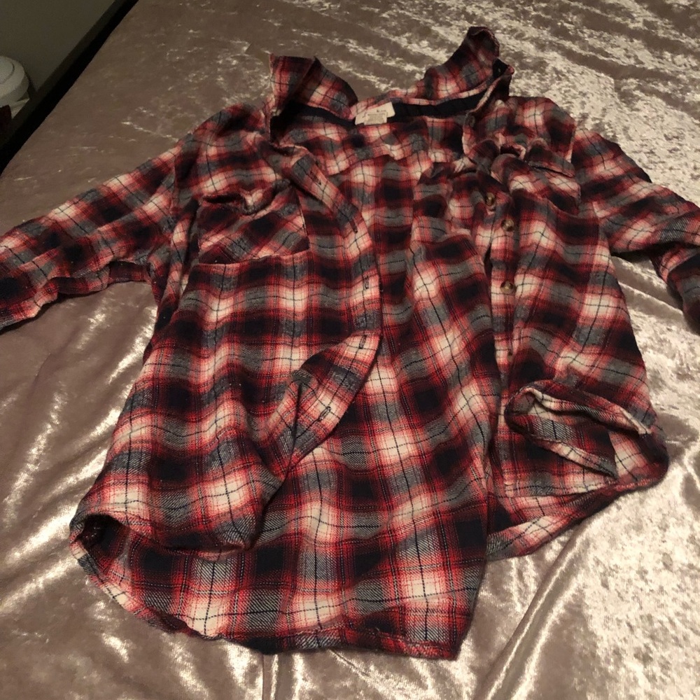 Plaid Button Up